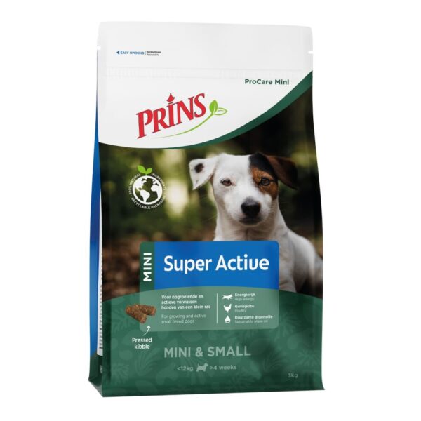 Prins Procare mini super active droogvoer 3kg