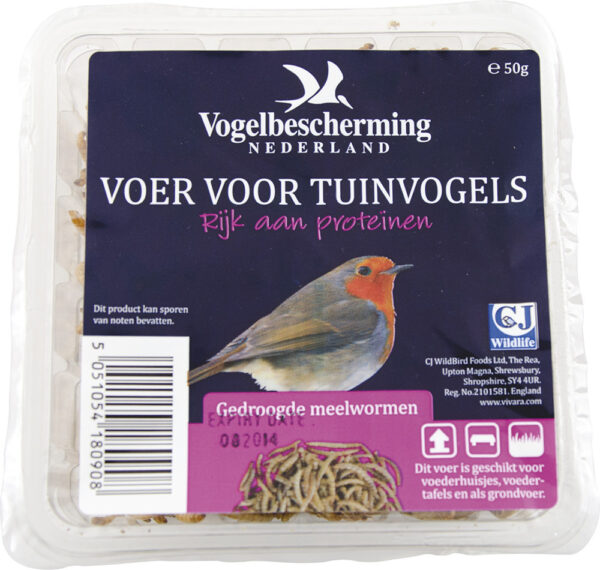 VOGELBESCHERMING NEDERLAND Meelwormen 50g