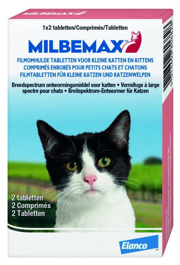 MILBEMAX Kat klein/kittens 2tabl