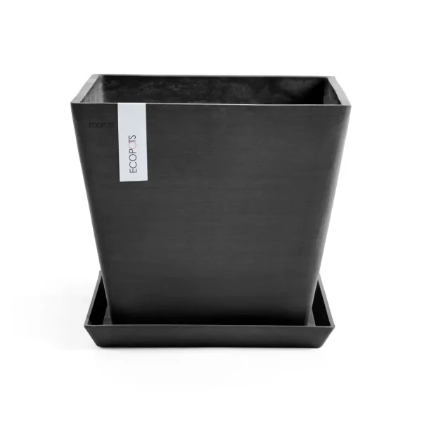 TPC ECOPOTS Pot rotterdam dnkrgrijs l30b30cm - Image 2