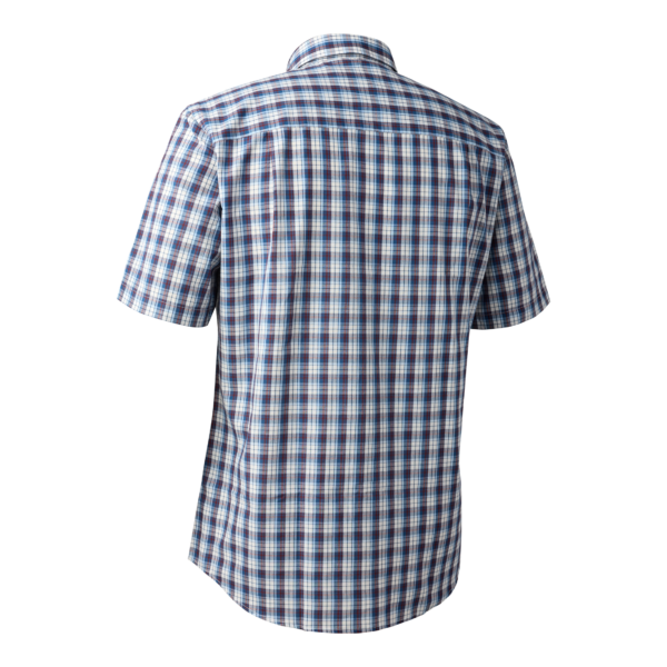 Deerhunter Jeff blouses  S/S 78179 Blue Check maat 45/46 - Image 2