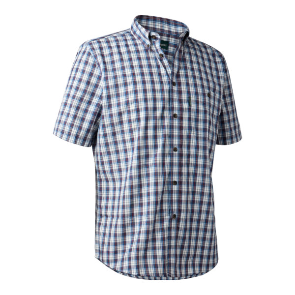 Deerhunter Jeff blouses  S/S 78179 Blue Check maat 45/46