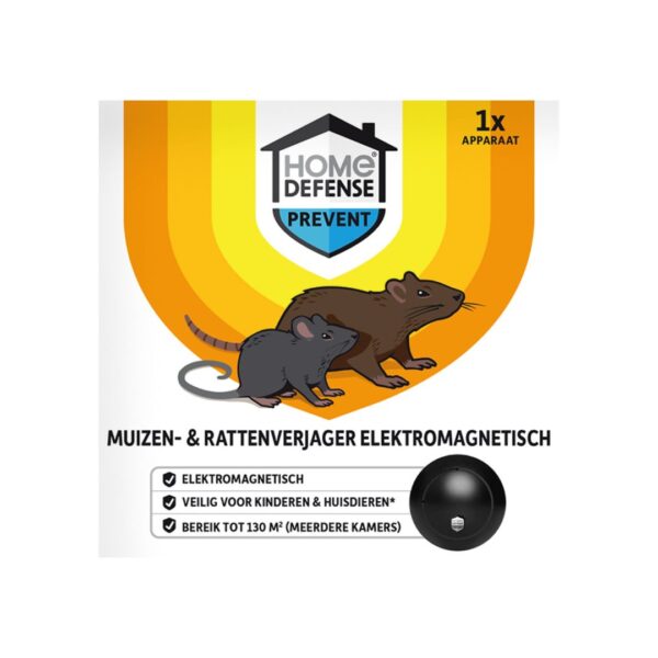 KB Muizen&ratten verjager elektr 130m2