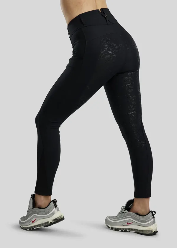 Montar rijlegging MoMichelle with Gun Metal Logo zwart  F/G maat 36