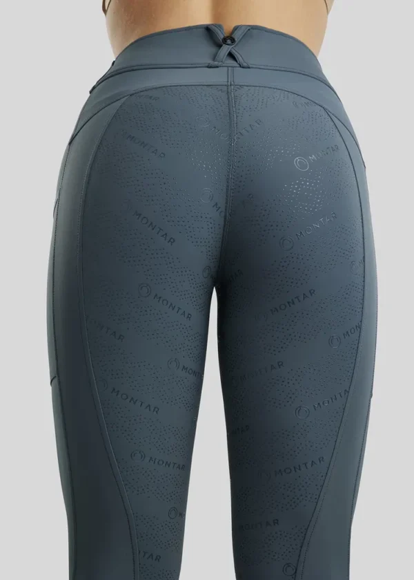 Montar rijlegging MoMichelle with Gun Metal Logo dark slate F/G maat 38 - Afbeelding 5