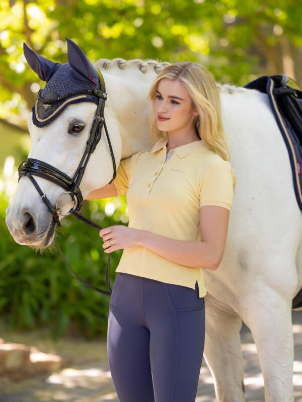 Lemieux Classique Polo Shirt (EU34) Mimosa - Afbeelding 2