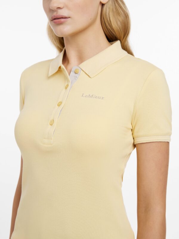 Lemieux Classique Polo Shirt (EU34) Mimosa - Afbeelding 4