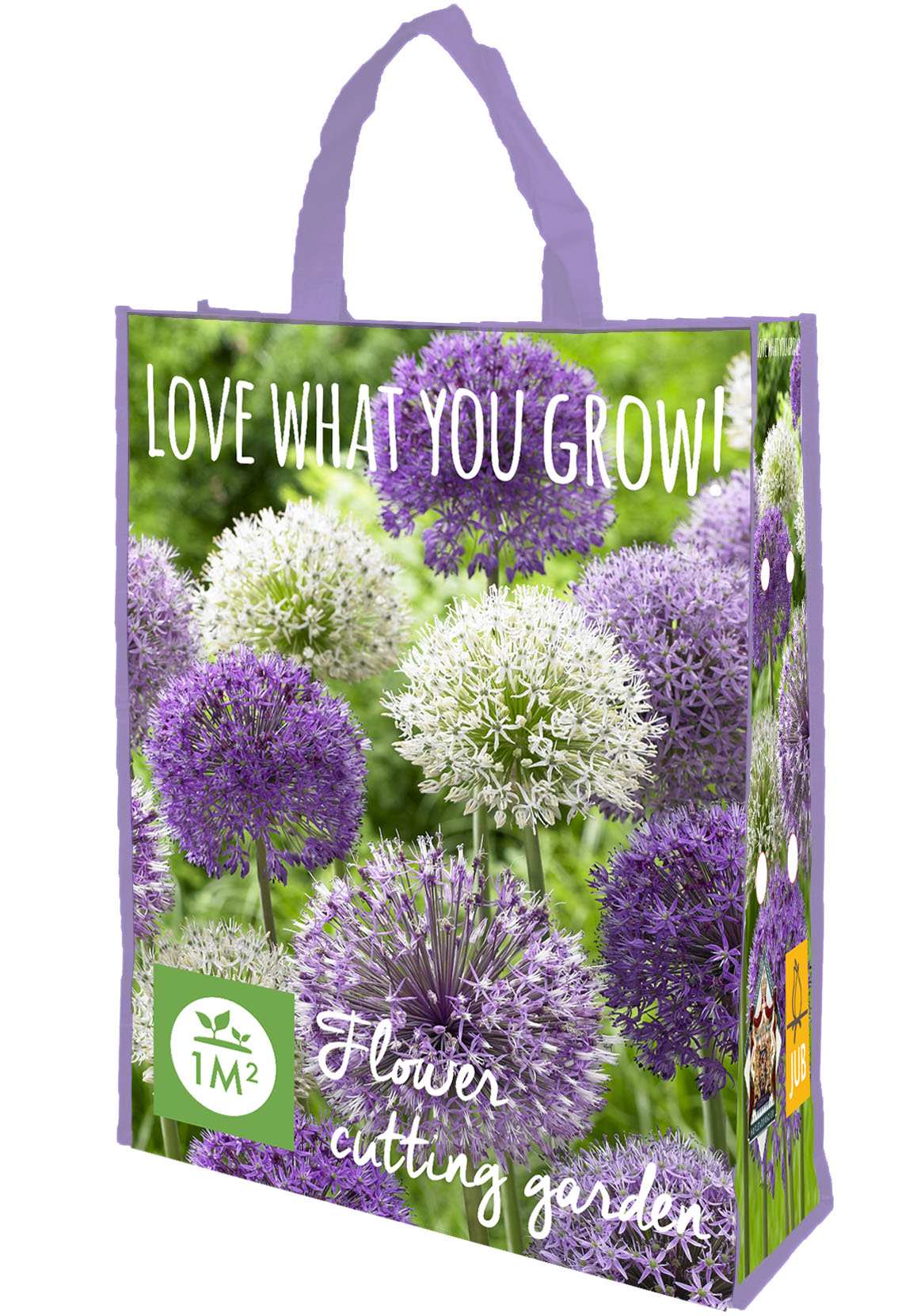 1 Shopping Bag met Allium Mix 'Love what you Grow'