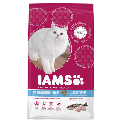 Iams cat sen/mature oc.fish 2.55kg