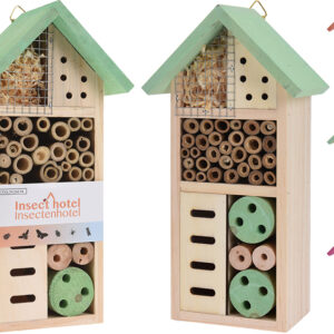 Insectenhotel 135x85x260mm 3ass