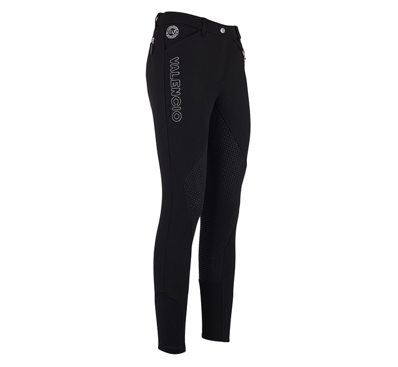 La Valencio Kilian	Breeches FullSil Jr. Zwart 140 W18