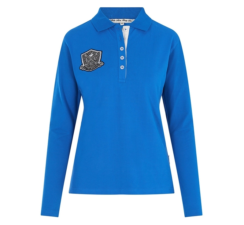 La Valencio Polo Krista Longsleeve Kobalt S W18