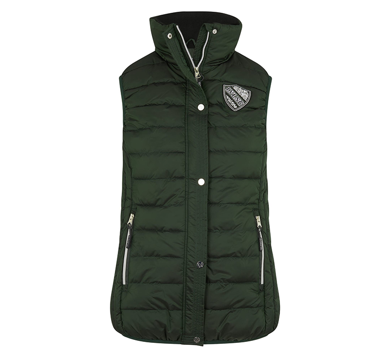 La Valencio Margot bodywarmer groen maat M