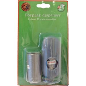 Poepzak dispencer koker+40 poepzak