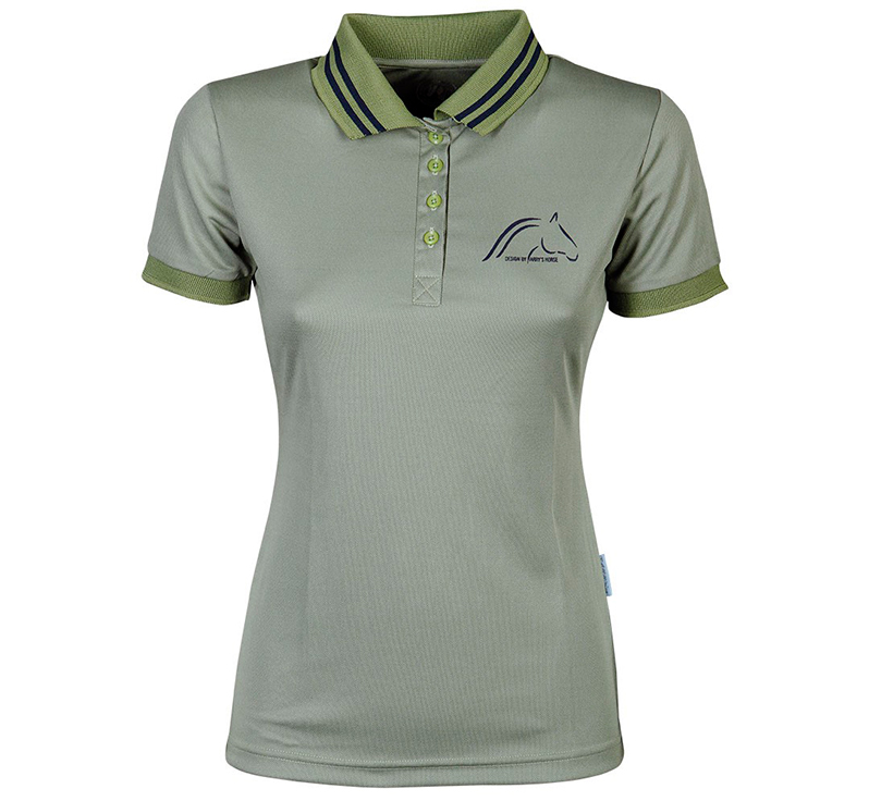 Harry’s horse poloshirt Auburn sea spray xs