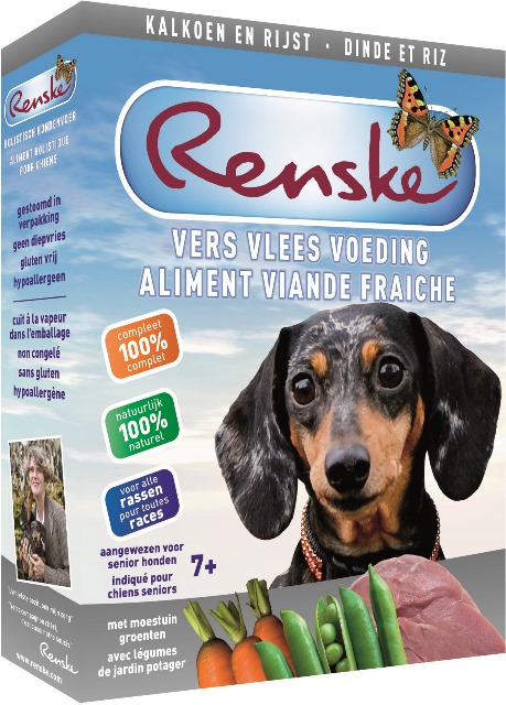 Vers hond kalk sen 7+ 395g